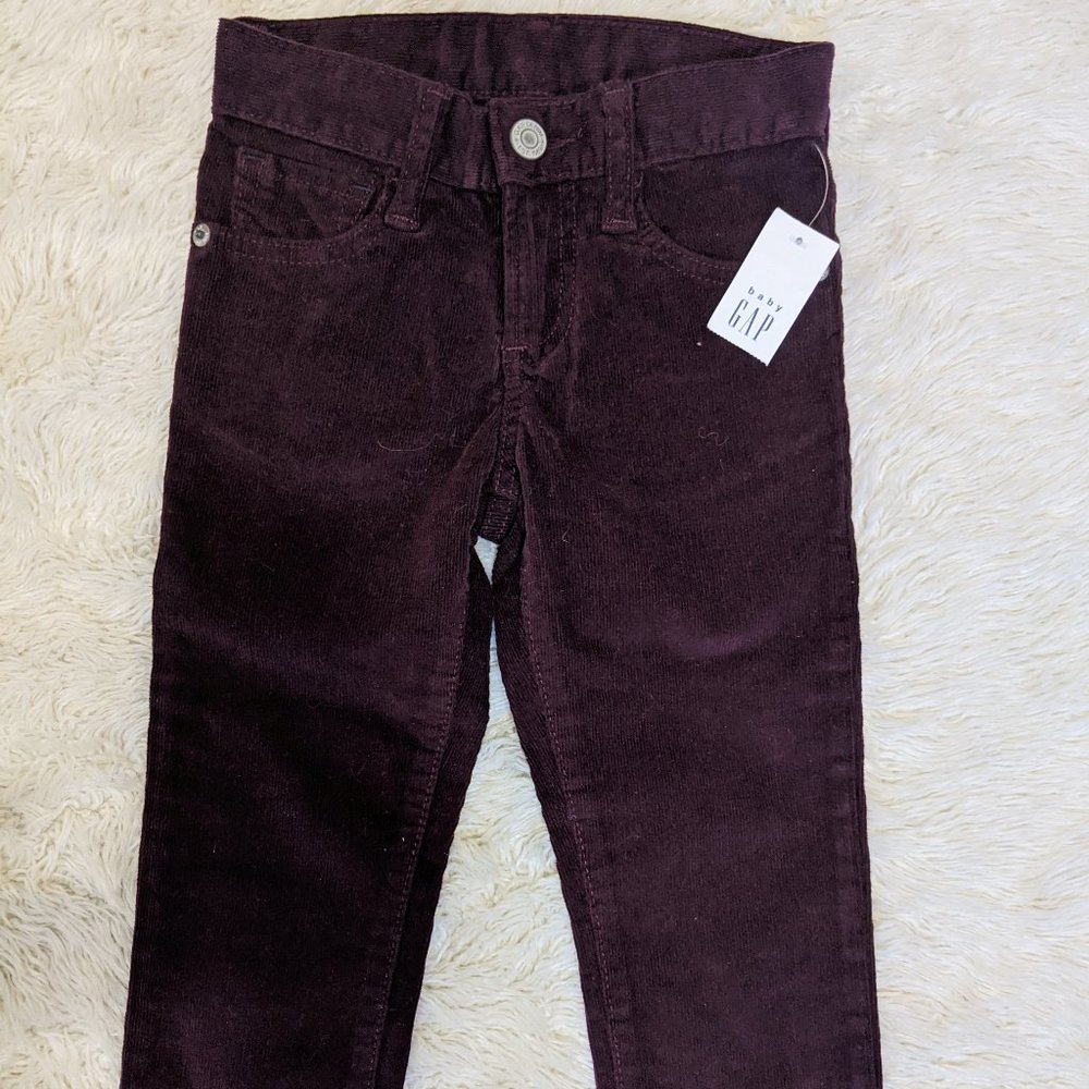 Baby Gap Purple Corduroy 3T